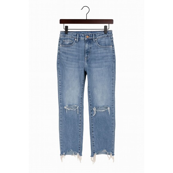 DL1961 Women’s Size 27 Hepburn High-Rise Wide Leg Jeans Light Blue Denim - Picture 1 of 16